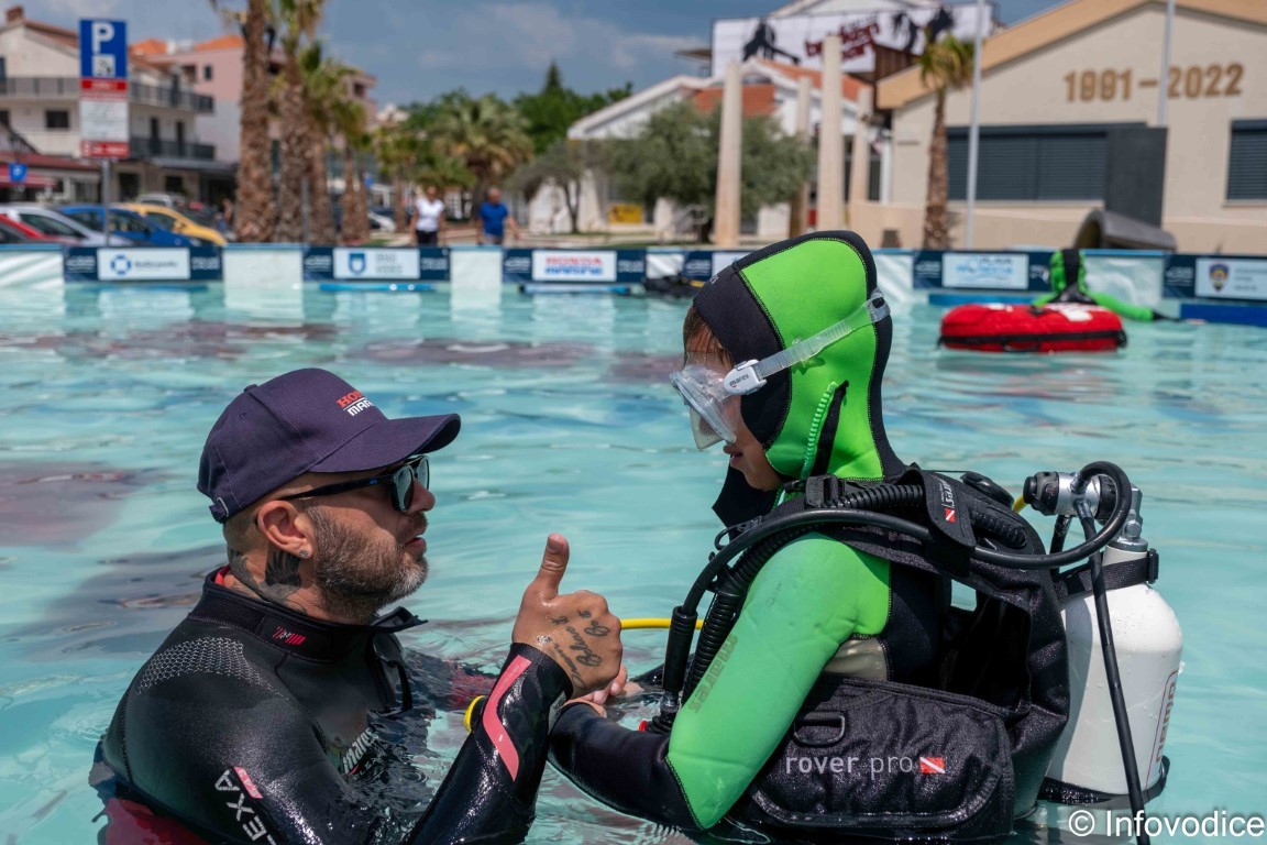 Promoting Diving and the Beauty of Croatian Underwater World in Vodice through the 'Look into the Blue' Project