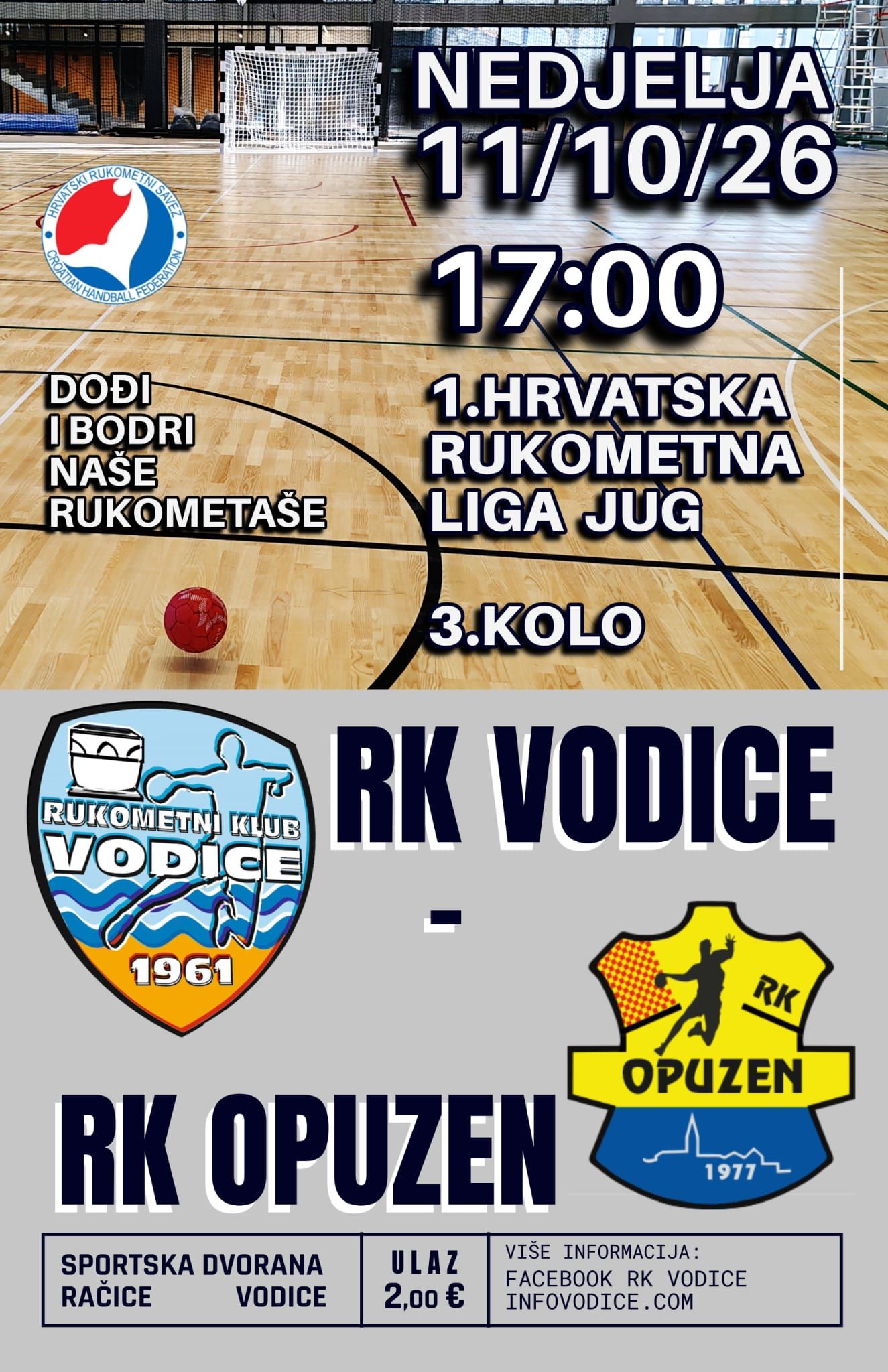 RK Vodice – RK Opuzen