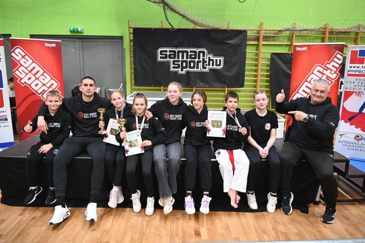 Natjecatelji Karate kluba Okit iz Vodica postigli izvrsne rezultate na turniru u Budimpešti