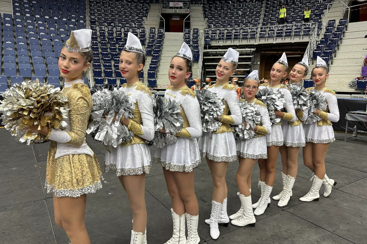 Mažoretkinje grada Vodica osvojile šesto mjesto na Europskom prvenstvu!