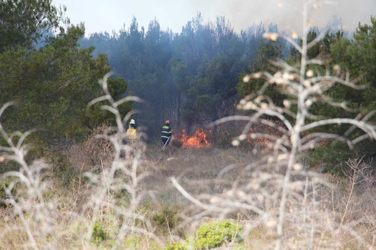 Na otoku Zlarinu spaljivao biljni otpad na otvorenom, kažnjen novčanom kaznom od 258 eura