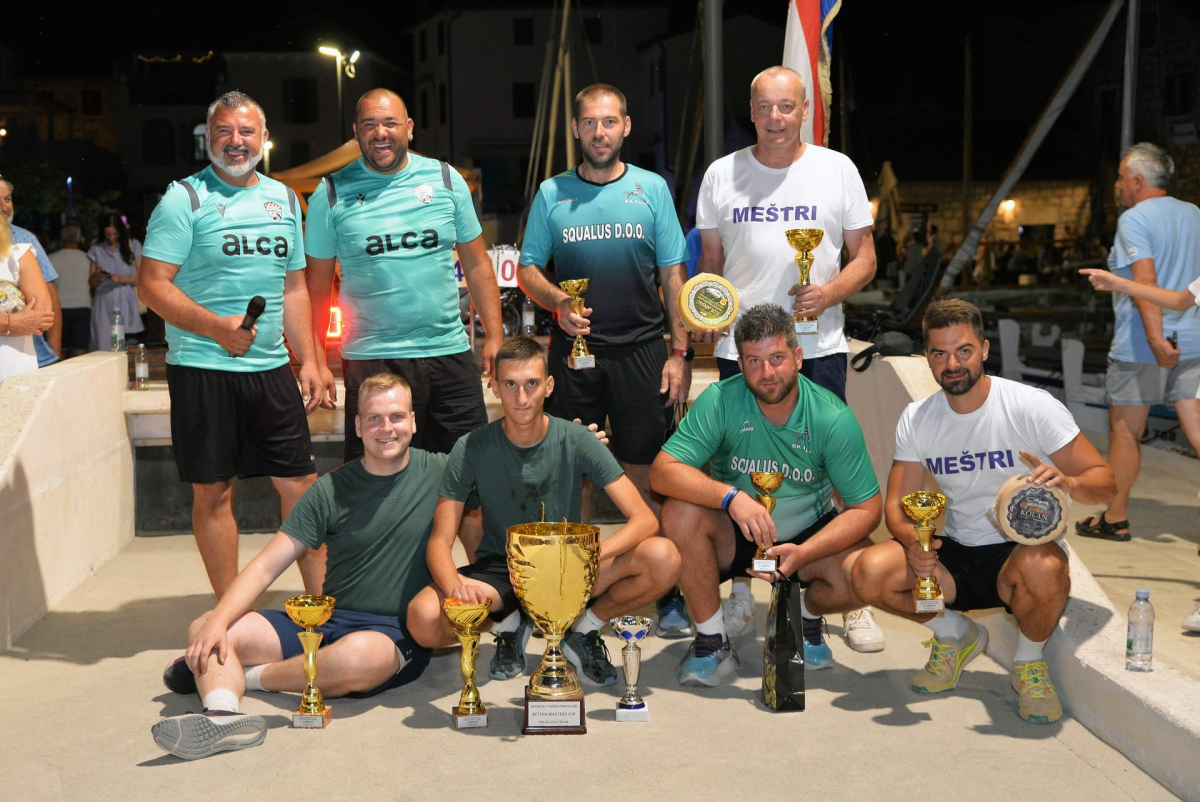 Gracija Stjepčević i Luka Faraguna osvajaju Betina Masters Cup 2024, ekipa Meštri iz Vodica srebrna