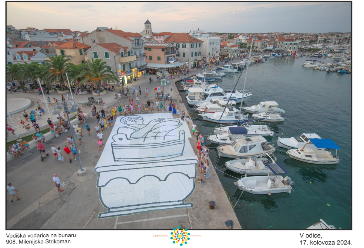 Bunar i vodarica: Snimanje prve Milenijske fotografije iz serije "Vodiški totemi" uspješno održano