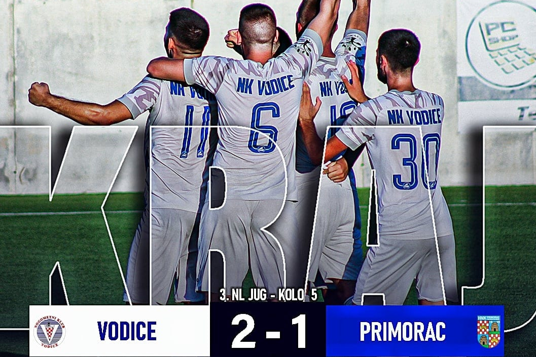 Infarktna završnica u Vodicama: Pobjeda domaćina nad Primorcem u sudačkoj nadoknadi