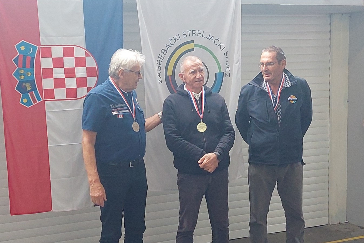 Veterani streljačkog kluba „Vodice“ osvojili medalje na Prvenstvu Hrvatske