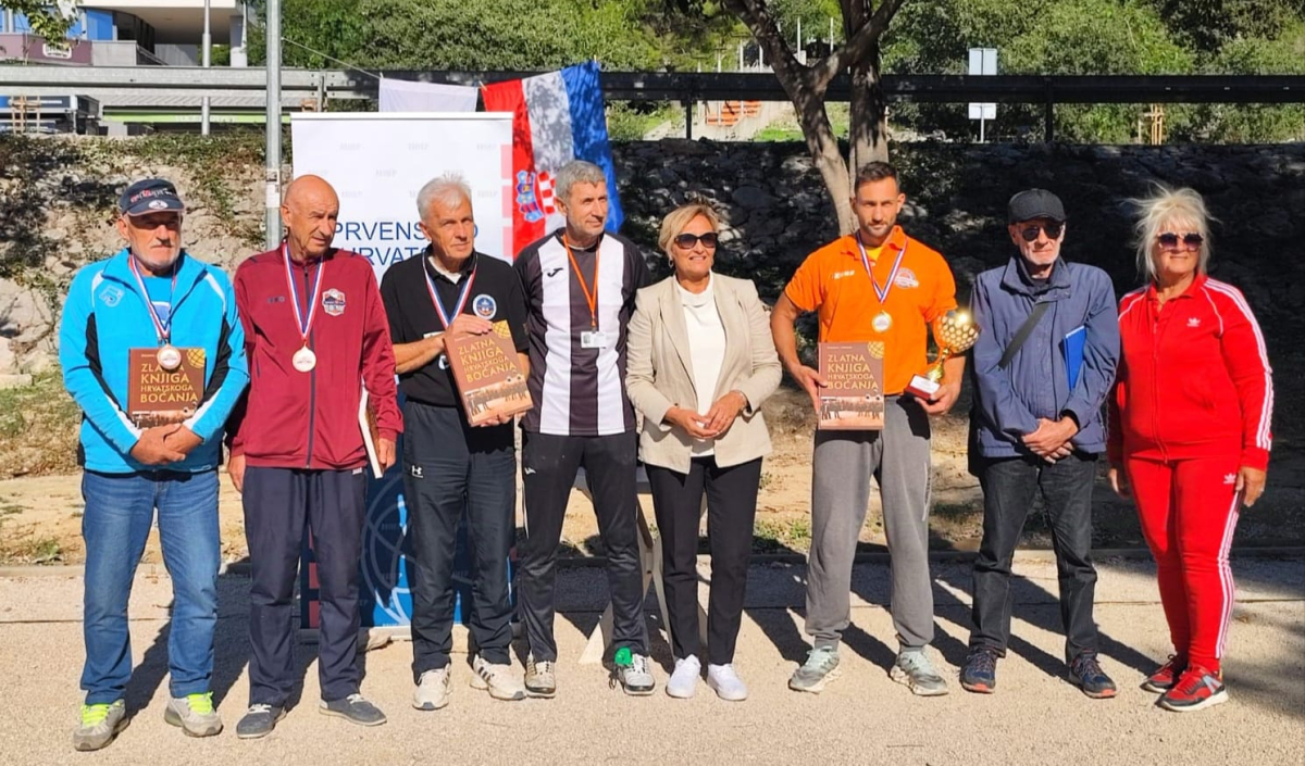 Krešimir Ivančević i Branka Bilandžija prvaci Hrvatske u petanki