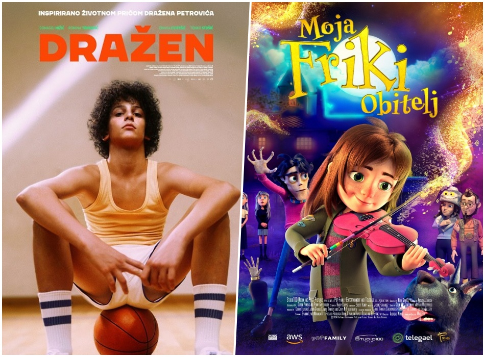 Filmski vikend u Vodicama: život Dražena Petrovića i čarolija Friki obitelji