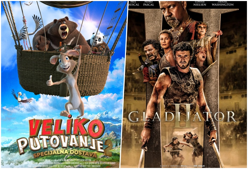 Vikend u Kinu Vodice: Epska akcija i animirana pustolovina za cijelu obitelj