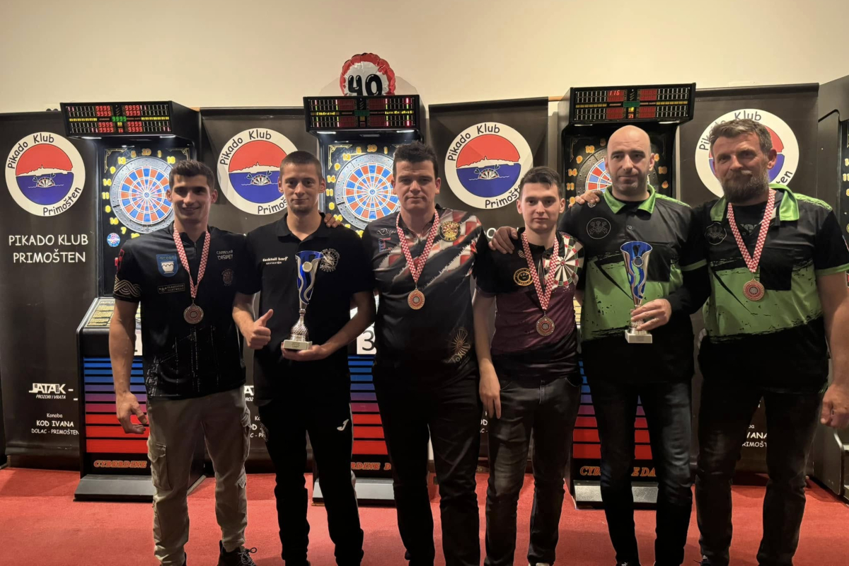 Prvi Županijski Masters pikado saveza Šibensko-kninske županije: Sjajan nastup PK Sveta Ana iz Čiste Velike