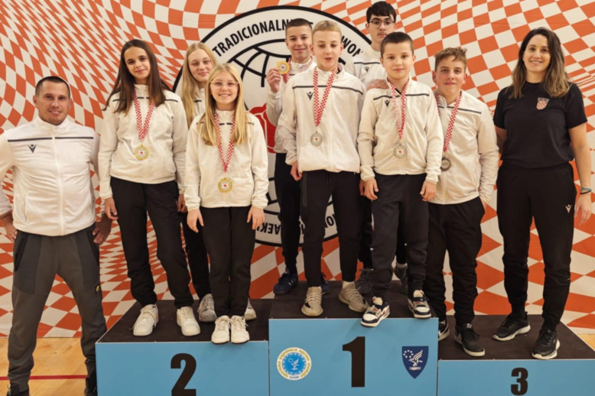 Hrvatski branitelj dragovoljac briljirao na Prvenstvu Hrvatske u ITF taekwondou