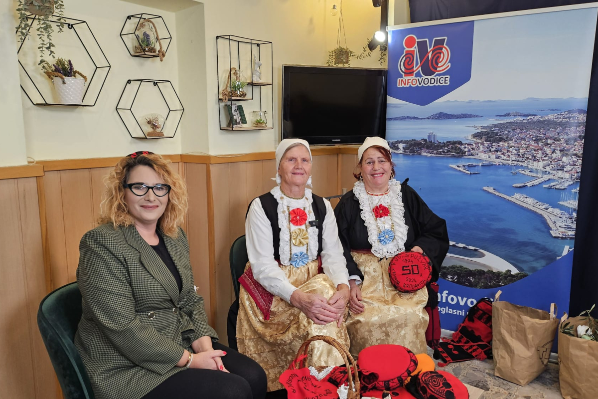 Šibenska kapa, čipka i folklor: Kulturna baština Krapnja u emisiji "Kolure o bisera"