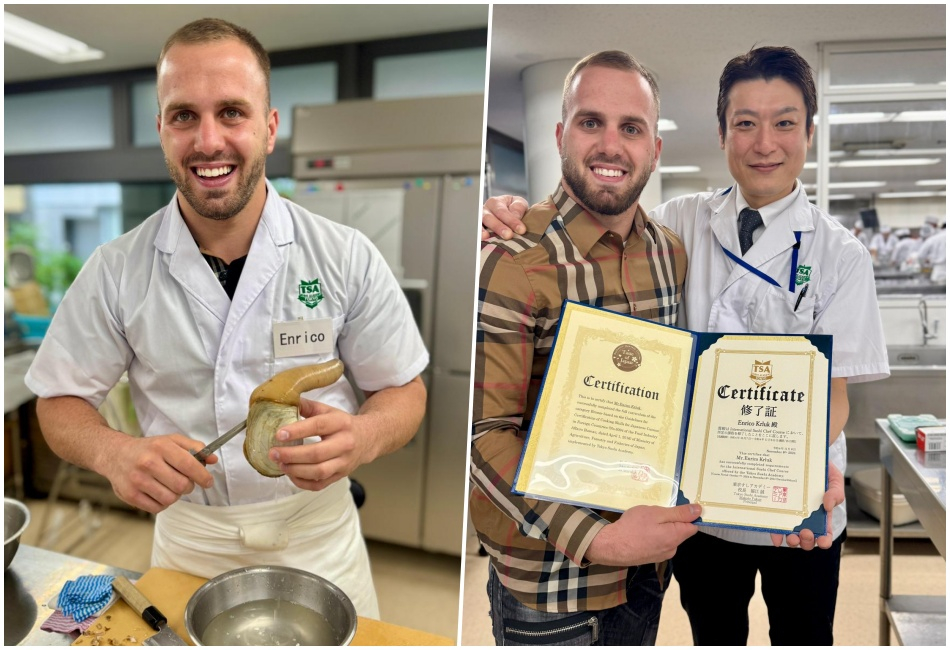 Enriko Krluk iz Vodica donosi japansku umjetnost sušija u Karmelske dvore