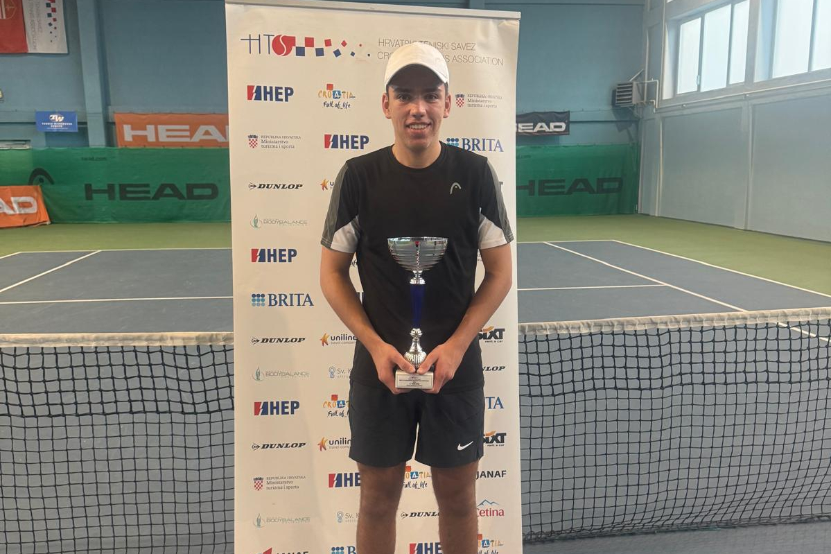 Dorian Stiblik – prvak Hrvatske u tenisu do 18 godina!