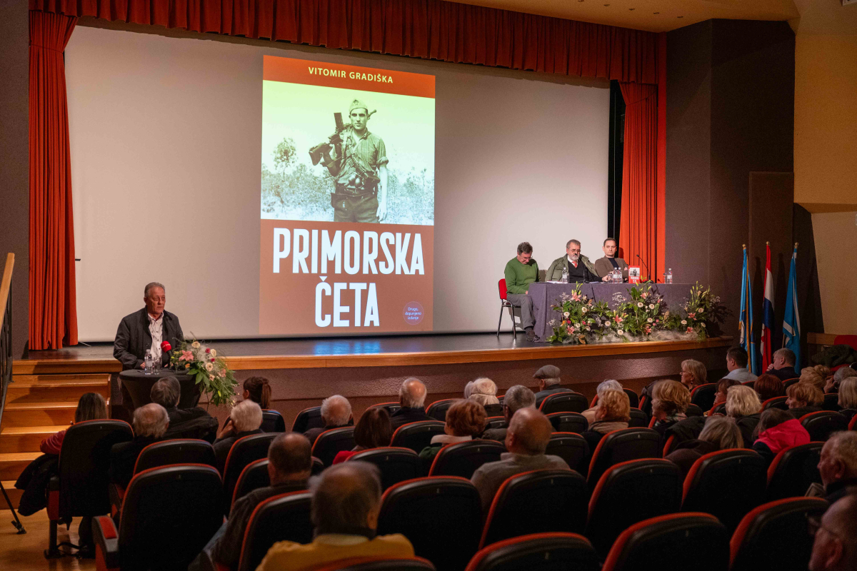 Predstavljanje knjige 'Primorska četa' u Vodicama: Povijest koja ne smije biti zaboravljena