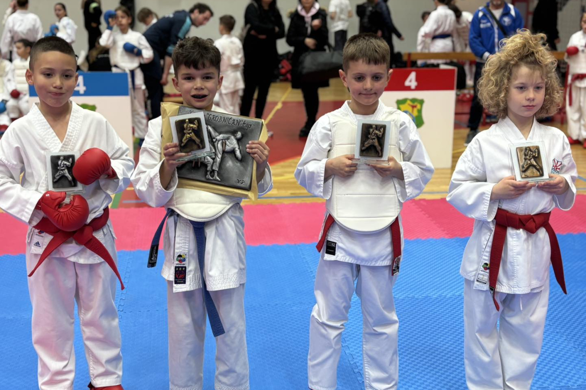 Fantastičan nastup karate kluba ''Okit Vodice'' na Grobničan Kupu - 18 medalja  i 3. mjesto u ukupnom poretku od 47 klubova