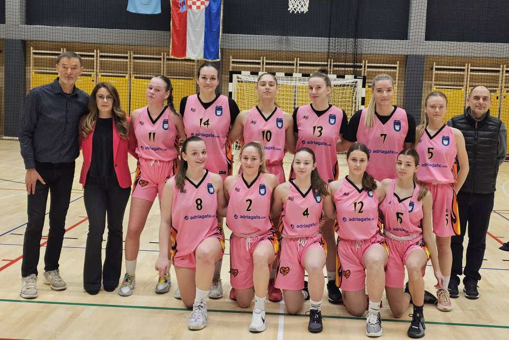 ŽKK Vodice velikom borbenošću do važne pobjede u Zagrebu