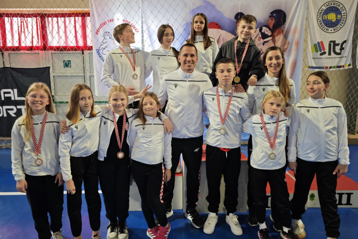 Vodički taekwon-do borci briljirali na prvenstvu Hrvatske u Puli