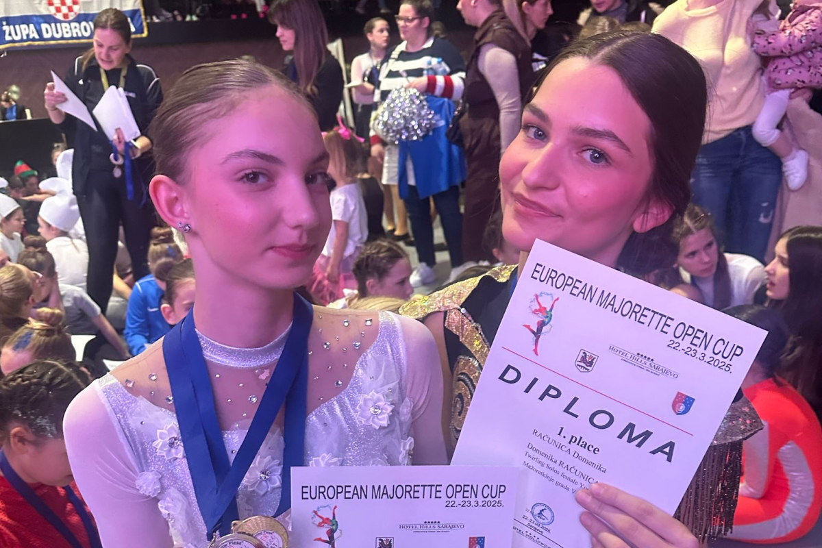 Vodičke mažoretkinje briljirale na InterDance Festu u Sarajevu: Osvojile 7 zlata, 7 srebra i nagradu za najboljeg solista