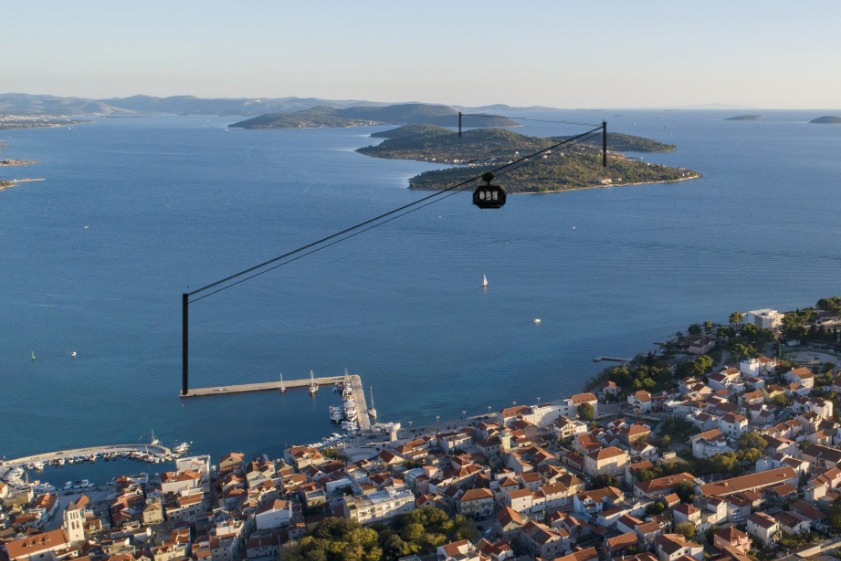 Vodice dobivaju žičaru do Prvića: projekt vrijedan 12 milijuna eura kreće ovog ljeta