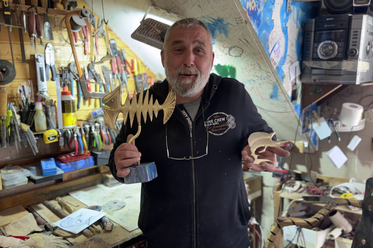 Skulpture iz mora: Šime Kursar pretvara stare elise u umjetnička djela