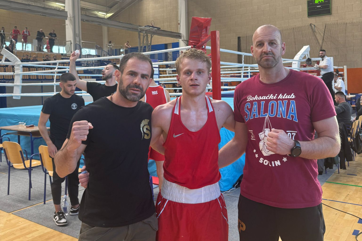 Mario Krluk nastavlja nizati pobjede u 1. Hrvatskoj boksačkoj ligi
