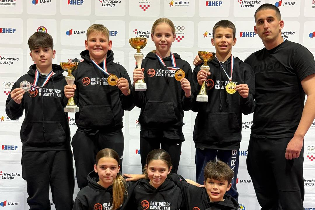 Karate klubu ''Okit Vodice'' 3 zlata i srebro – Kup Hrvatske kao put do Prvenstva Balkana