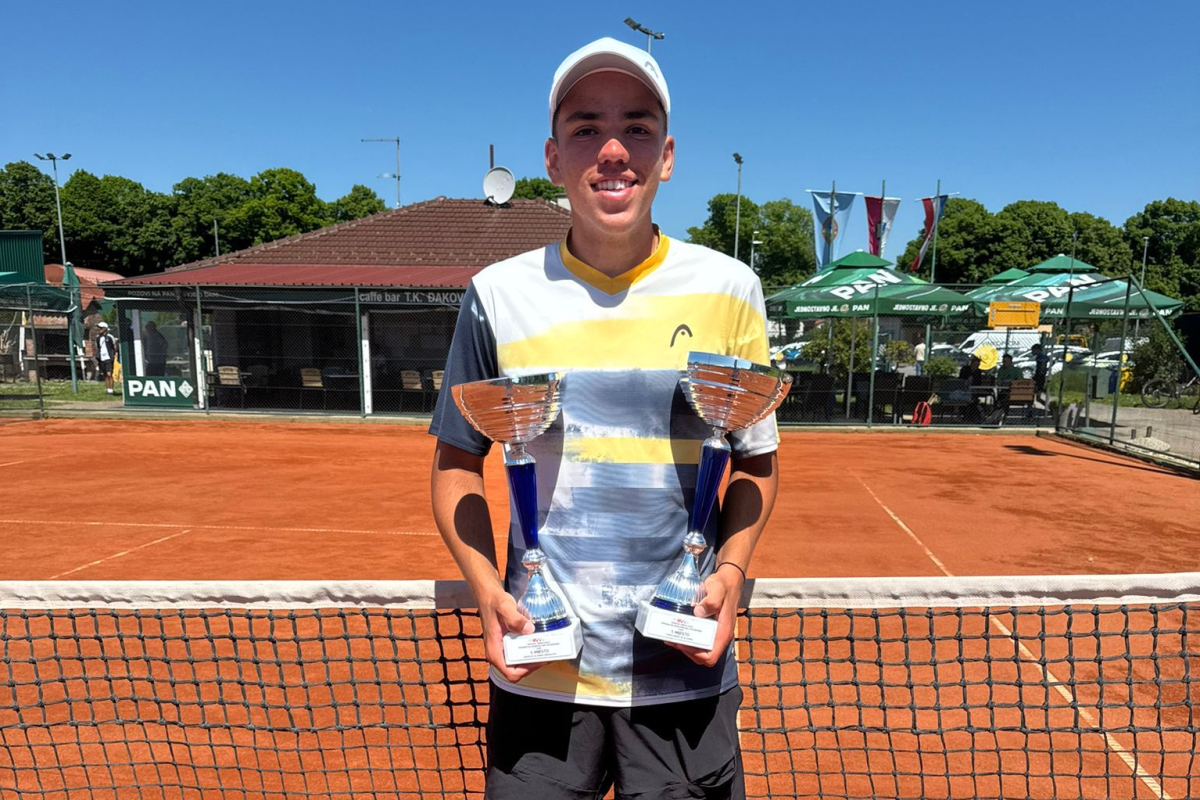 Dorian Stiblik dvostruki državni prvak u tenisu do 18 godina
