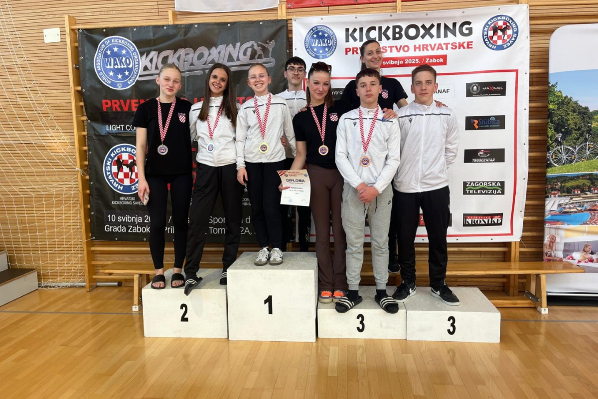 Vodički borci briljirali na Prvenstvu Hrvatske u light contactu – zlato za Ninu Ivas!