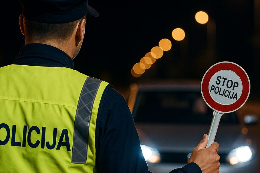 Vozač u Vodicama zatečen s 1,84 promila alkohola, policija najavila pojačane kontrole