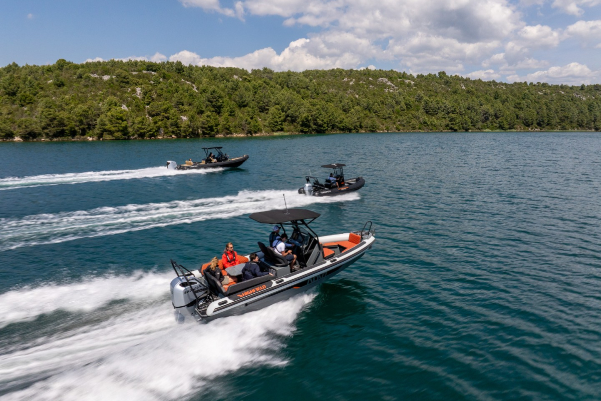 Ekskluzivno testiranje Highfield plovila održano i uz obalu otoka Prvića