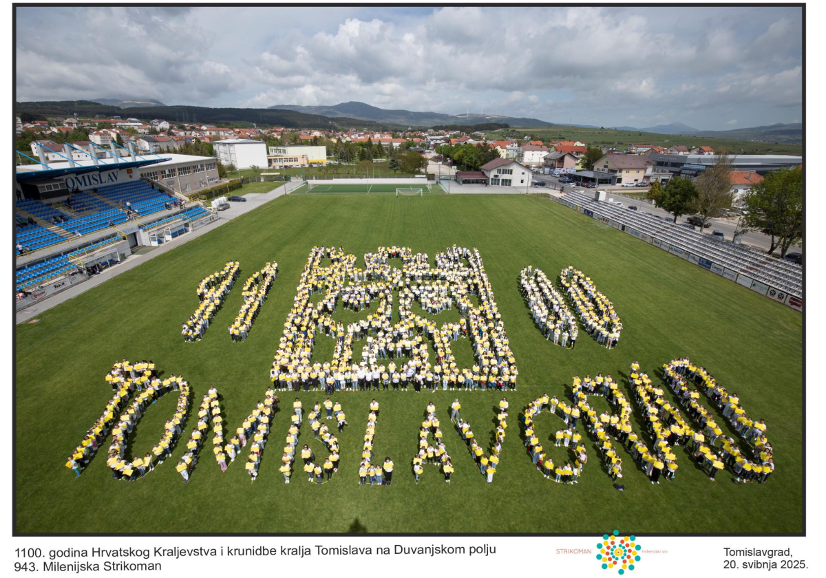 Milenijska fotografija u Tomislavgradu: Šime Strikoman obilježio 1100. obljetnicu Hrvatskog kraljevstva