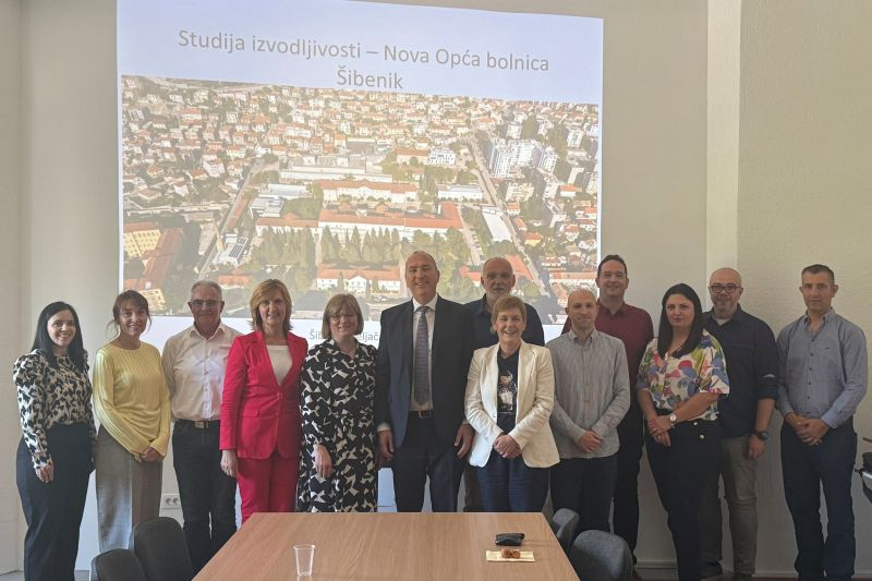 Održan drugi sastanak Radne skupine za izgradnju Nove bolnice u Šibeniku – natječaj za Voditelja projekta u lipnju