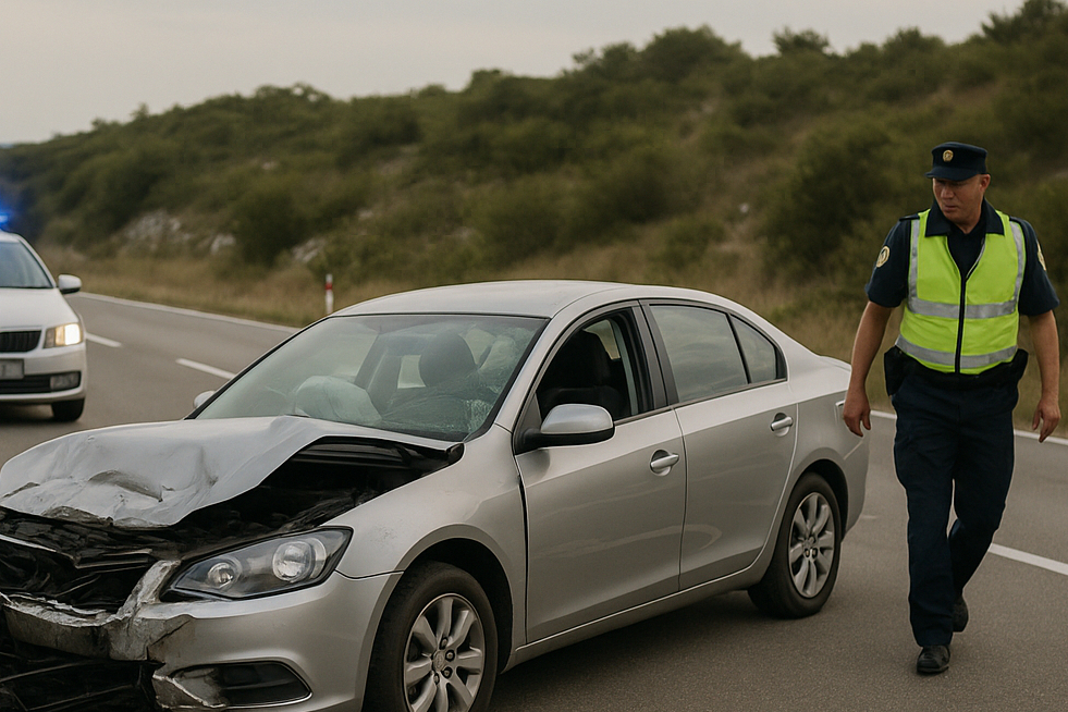 Tragedija na D-8: Poginula žena u prometnoj nesreći između Prosike i Modrava