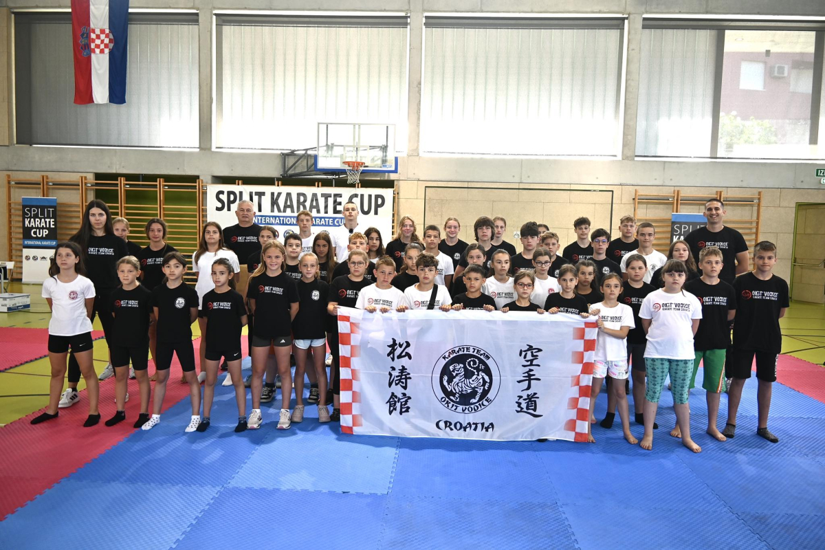 Vodički Okit najbolji klub na 6. Split Karate Kupu