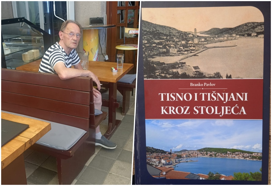 Branko Pavlov o knjizi 'Tisno i Tišnjani kroz stoljeća': Povijest koja otkriva i detalje o Vodicama