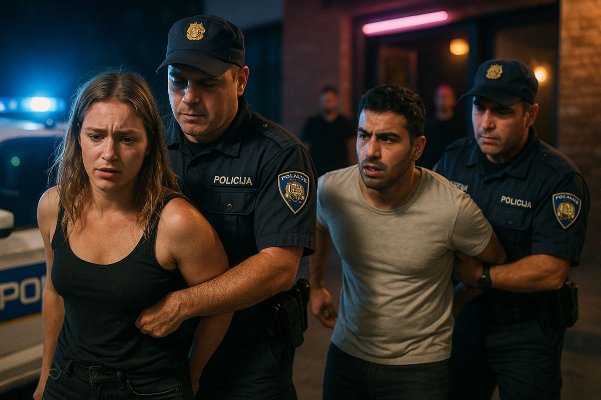 Dvoje stranaca uhićeno u Vodicama zbog napada na policajce ispred noćnog kluba