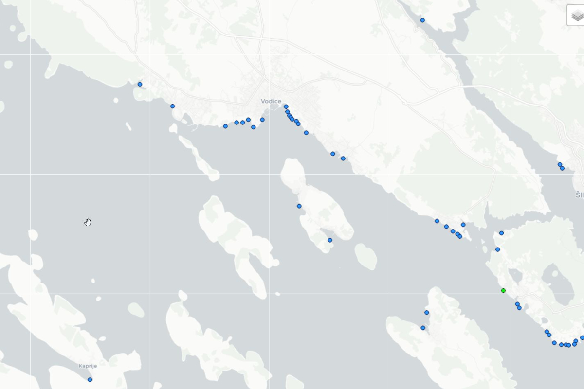 Kakvoća mora u Vodicama – izvrsna na svih 18 lokacija