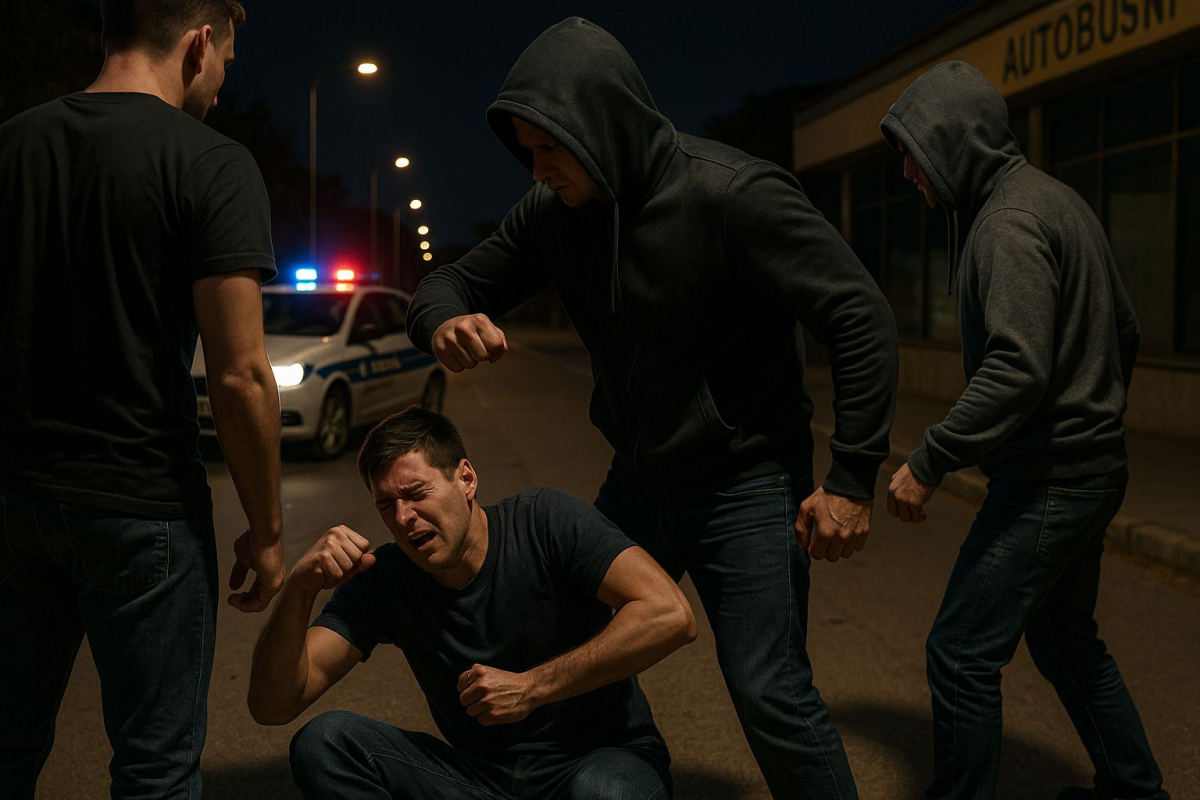 Mladić u Vodicama napadnut tijekom noći, policija provodi izvide