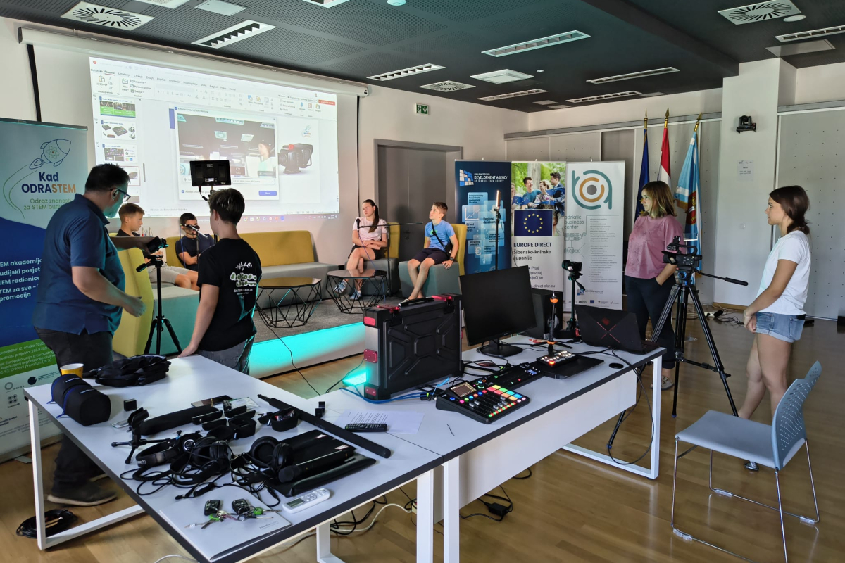 Mladi otkrili svijet podcasta u sklopu radionice ‘Sastavi svoj studio – snimi svoj podcast’