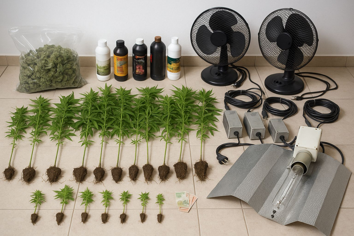 Policija u Vodicama zaplijenila marihuanu i laboratorij za unutarnji uzgoj