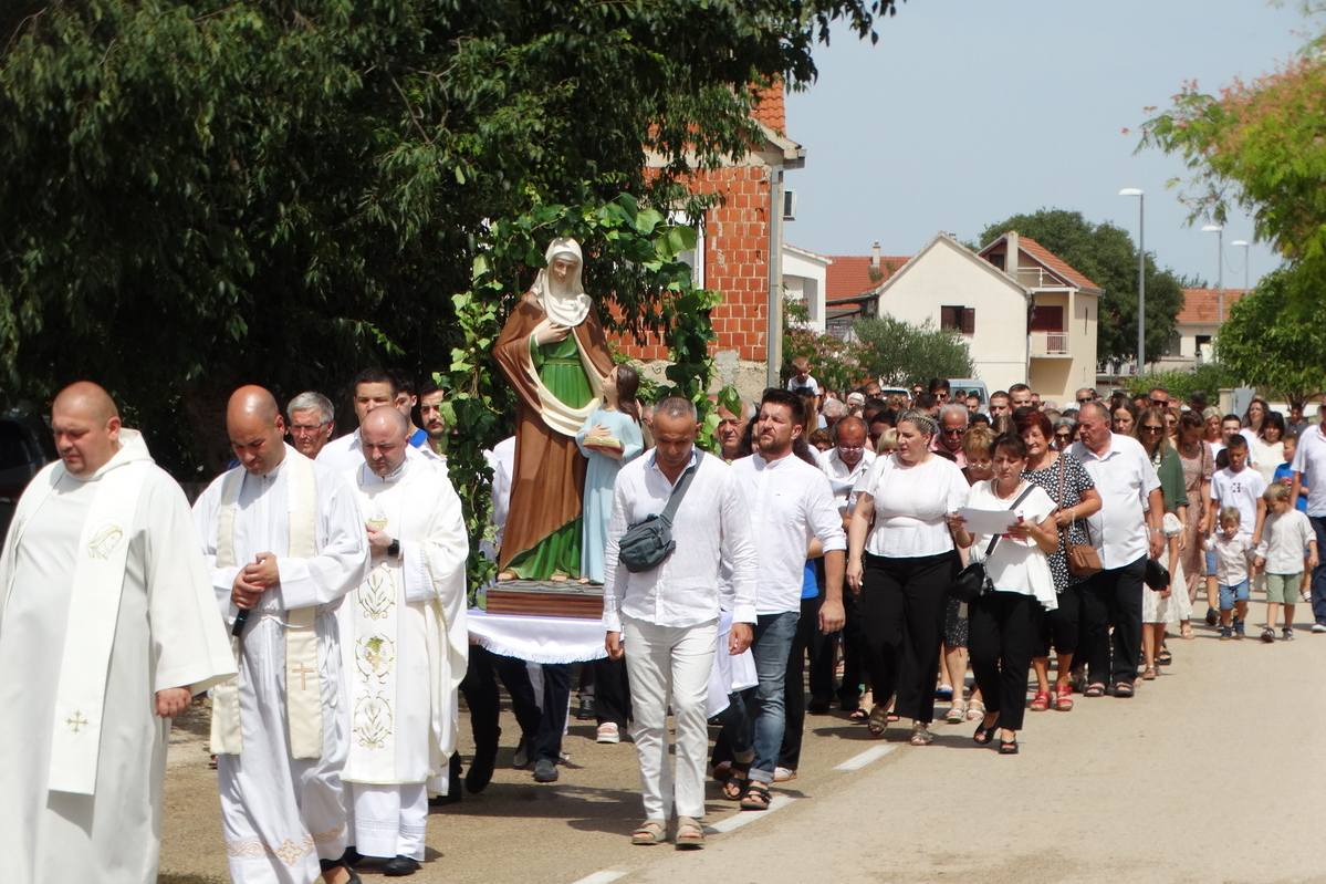Proslavljena svetkovina sv. Ane, nebeske zaštitnice Čiste Velike