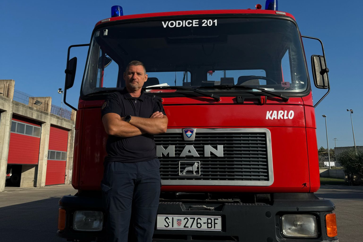 Prva cisterna DVD-a Vodice - stigla u vrijeme Oluje, u pogonu i nakon 30 godina