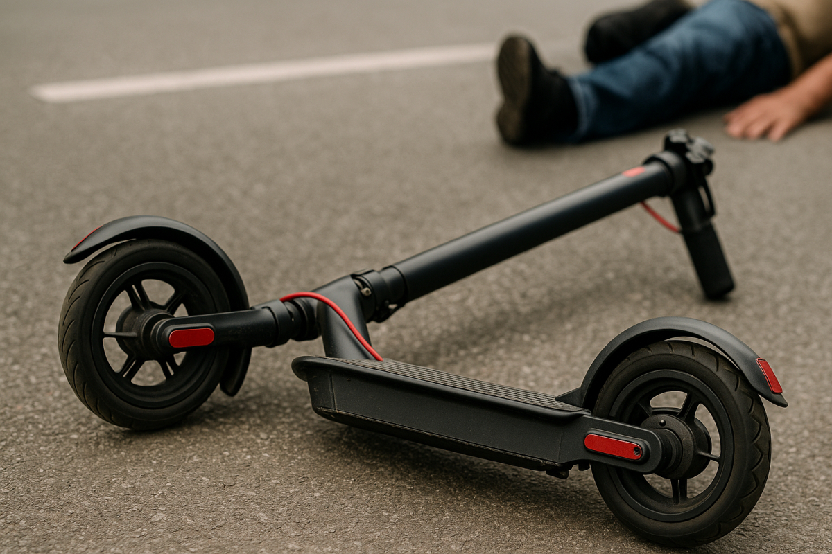 Bez kacige i s jednom rukom na upravljaču – nesreća romobilista (67) u Tribunju