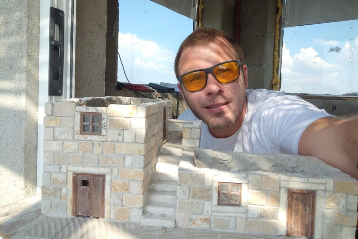 Nakon nesreće pronašao novi put: Marko stvara kamene kućice koje čuvaju uspomene