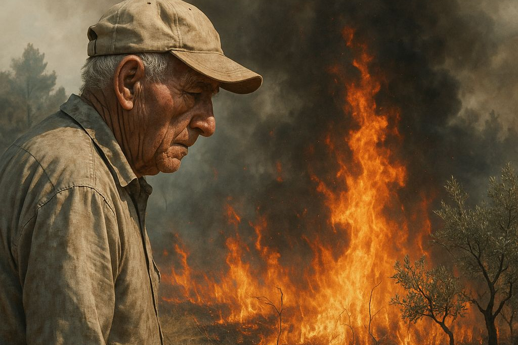 Policija privela 73-godišnjaka zbog izazivanja požara