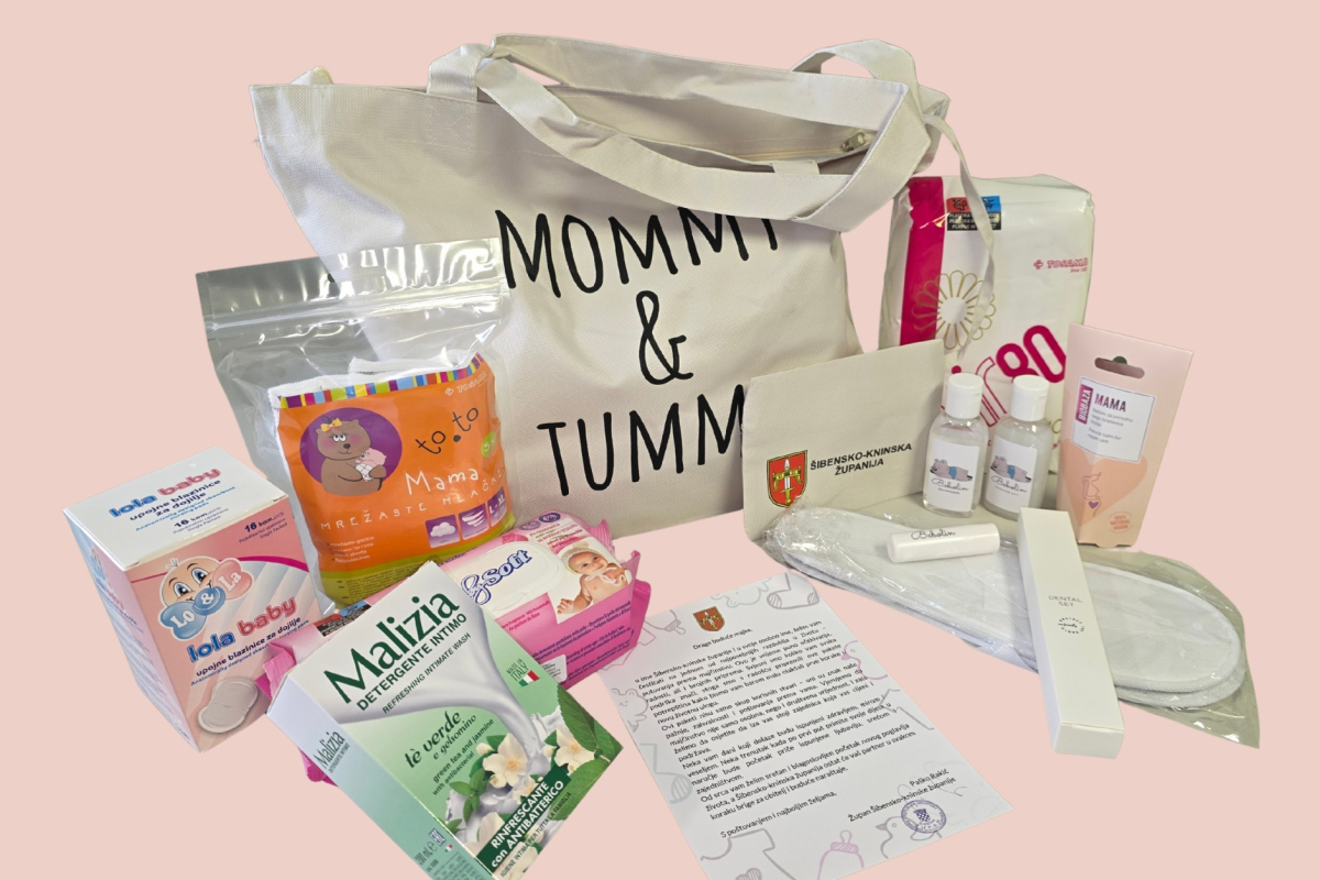 Besplatni paketi za trudnice dostupni i u Vodicama: Otvoren Javni poziv Šibensko-kninske županije