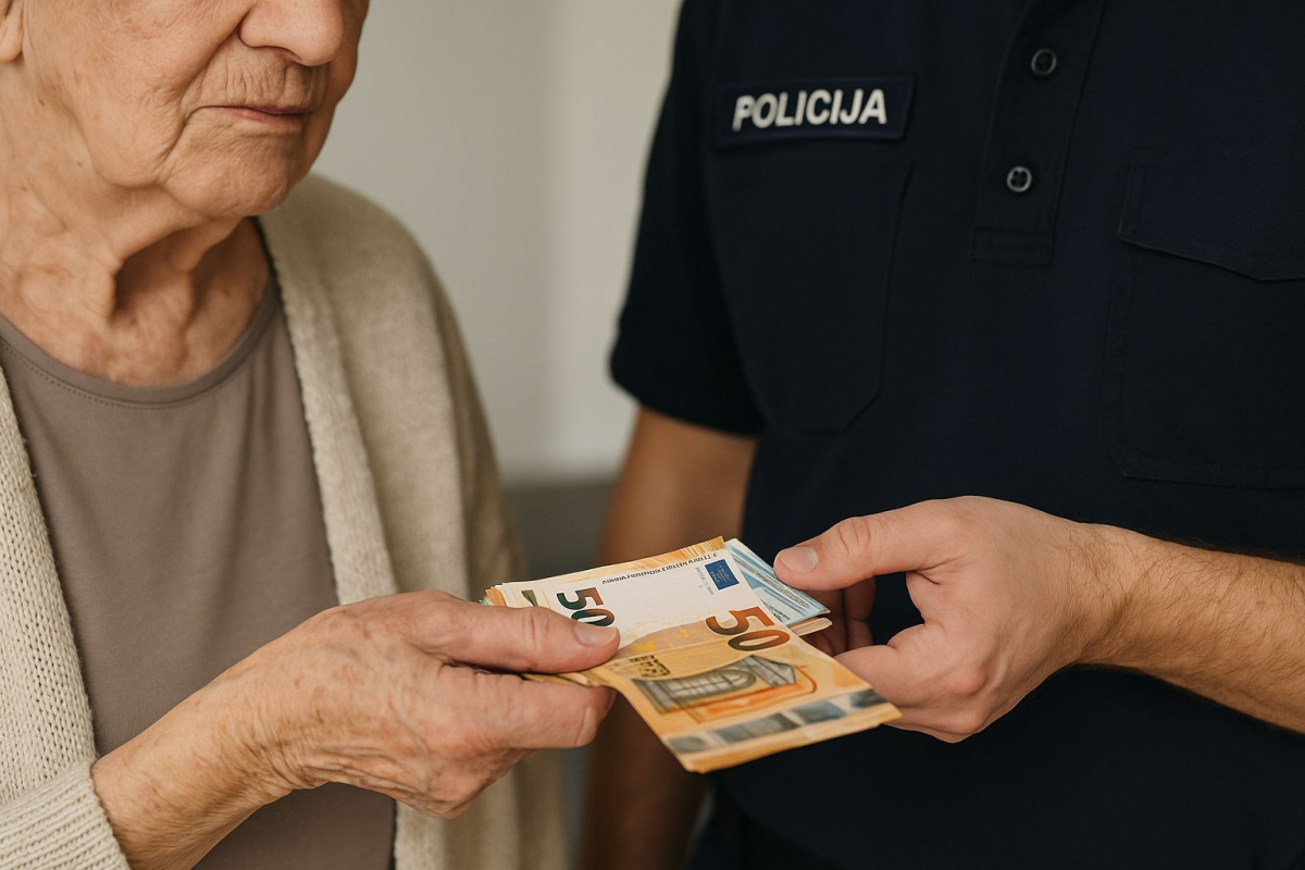 Prevara u Vodicama: 86-godišnjakinja nasjela na lažnog policajca i ostala bez ušteđevine