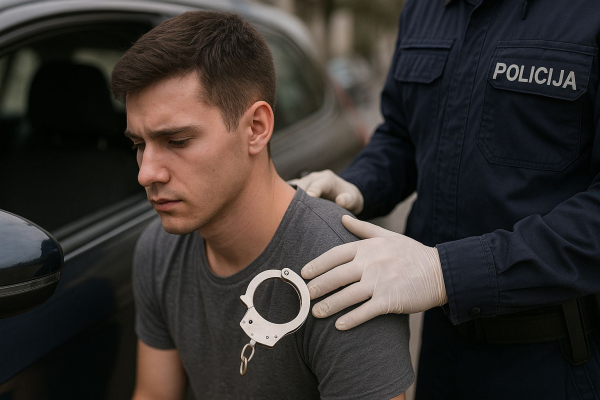 Policija u Vodicama zaustavila 22-godišnjaka koji je vozio bez dozvole