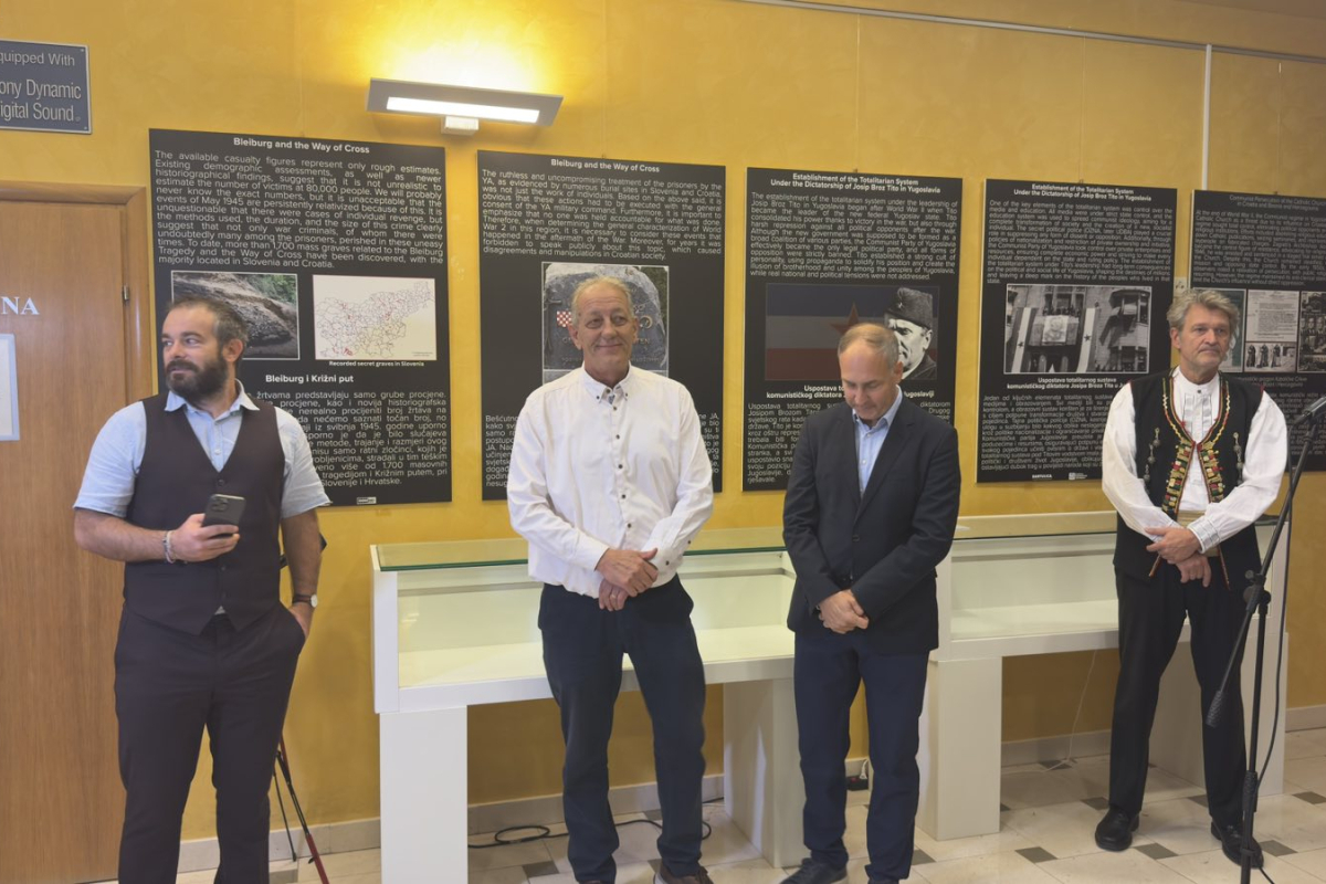 U Vodicama otvorena izložba „Kraj II. svjetskog rata i zločini komunizma“: Sjećanje na sve žrtve temelj je istinskog pomirenja
