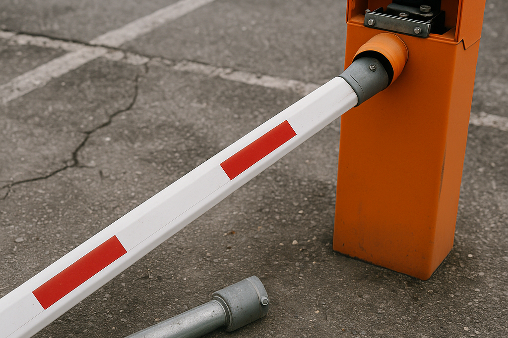 U Vodicama otuđene automatske barijere s parkirališta ugostiteljskog objekta